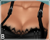 Leather Belted Top