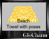 Glo*Hibiscus Towel (Y)