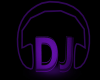Purple DJ Sign