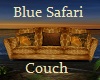 Blue Safari Couch