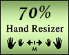 Hand Resizer 70 % M/F