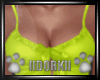lJl Sexy Top Lime Green