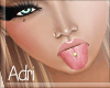 ~A: Gold'Tongue Piercing