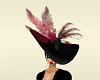 merry widow mourning hat