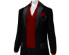HANK BLK/RED FULL SUIT