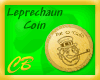 CB Leprechaun Gold Coin