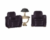 MzE Purple Chair Set