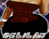 (D) DE STRIPE REDBLK