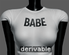 [F] DRV BABE TEE