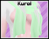 Ku~ Scarf green