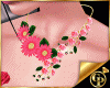 GP* Flower Necklace Pink