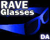[DA] Blue Rave Glasses