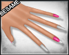~B~DANIELLE NAILS PINK