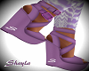 Shayla Wedges- Purple