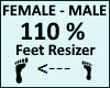 Feet Scaler 110%