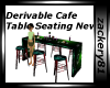 Derv Cafe Table Seats