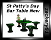 St Patty's Bar Table