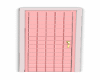 Fake Pink Waffle Door