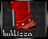 (KUK)Angy red boots