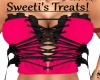 pink&black corset