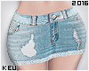 ʞ- Denim Mini
