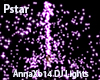 DJ Light Pink Star Burst