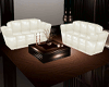 PVC cream sofa