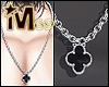 Black Silver Necklace