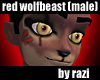 Red Wolfbeast Skin (M)