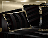 Black and Gold Sofa set