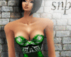 S=meme green dress=xxl=