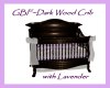 GBF~Dk Wood Crib