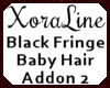(XL)Black Fringe Addon 2