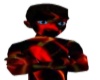 Red/Black skin texture