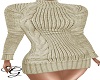 RLS Cream Sweater Dress