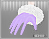 Teddy! Lilac Gloves