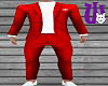 Snowflake Suit red
