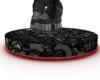 grunge rotating stand