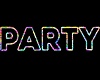 Animated Party Sign