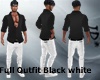 JD* Full outfit black wh