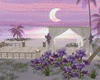 Purple Sunset Island
