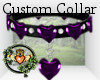 Custom Purple Collar