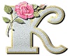 K - Letter Sticker