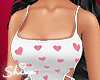 🩷 Hearts PJs White