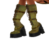 GREEN COMBAT BOOT