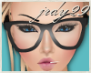 <J> Grey Nerd Glasses <>