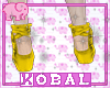 ƙც-Ballet Shoe-Yellow