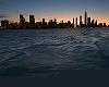 Romantic Chicago Skyline