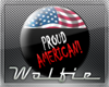 American Pin Badge