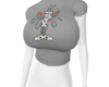 Grey Tee ( Top AB )